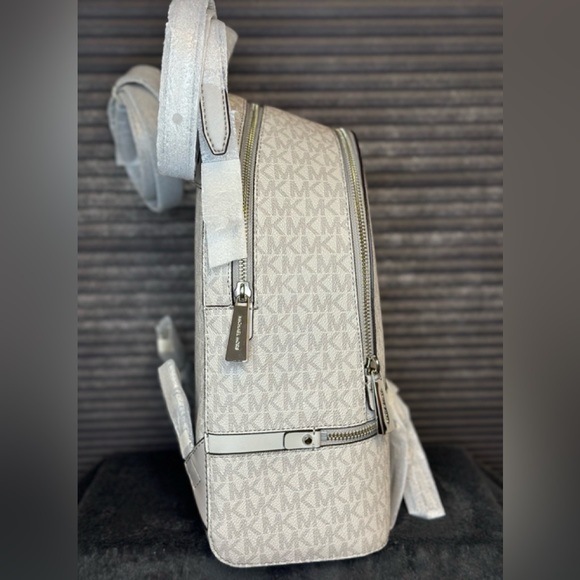 Michael kors Rhea Signature Logo Medium  Logo Backpack - Picture 7 of 8